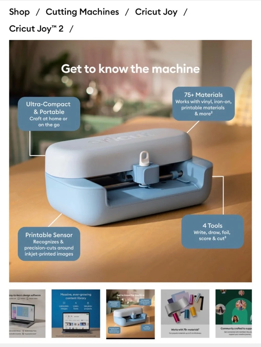 Cricut Joy 2 Ultimate Plus Bundle - NEW in Box